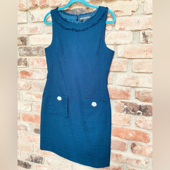 Karl Lagerfeld tweed dress - Picture 3 of 9